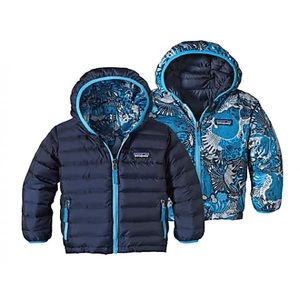Patagonia Baby Reversible Down Sweater Hoodie